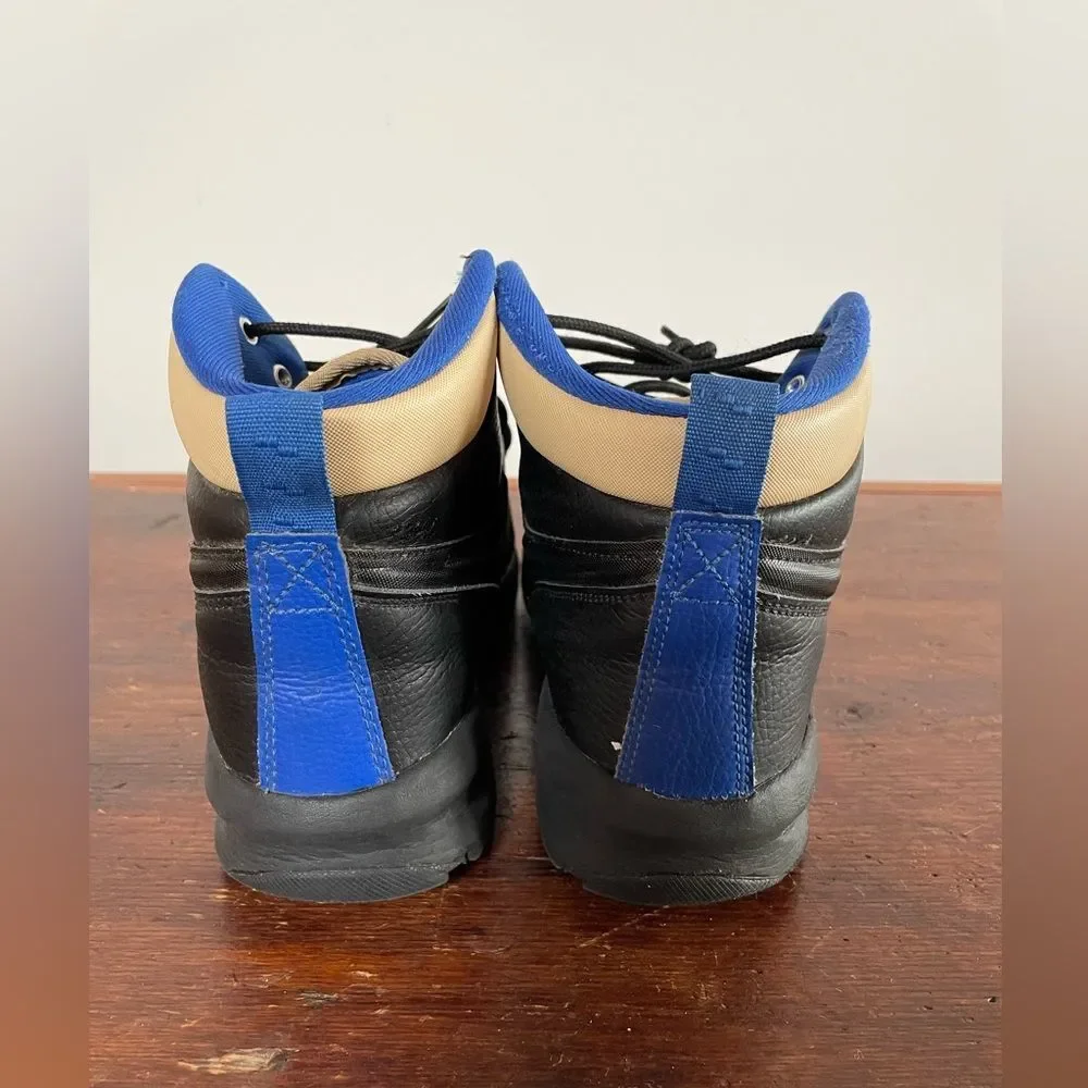 Big Kid's Nike Manoa‎ LTR Black/Black-Sesame-Game Royal (BQ5372 003) Sz-6.5